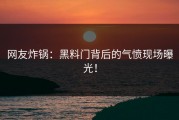 网友炸锅：黑料门背后的气愤现场曝光！
